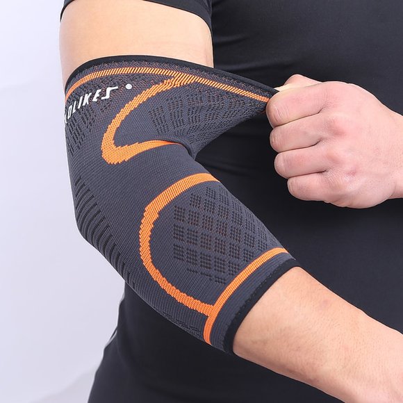 Elbow Brace Compression Sleeve Elastic Support - Picture 6 of 10